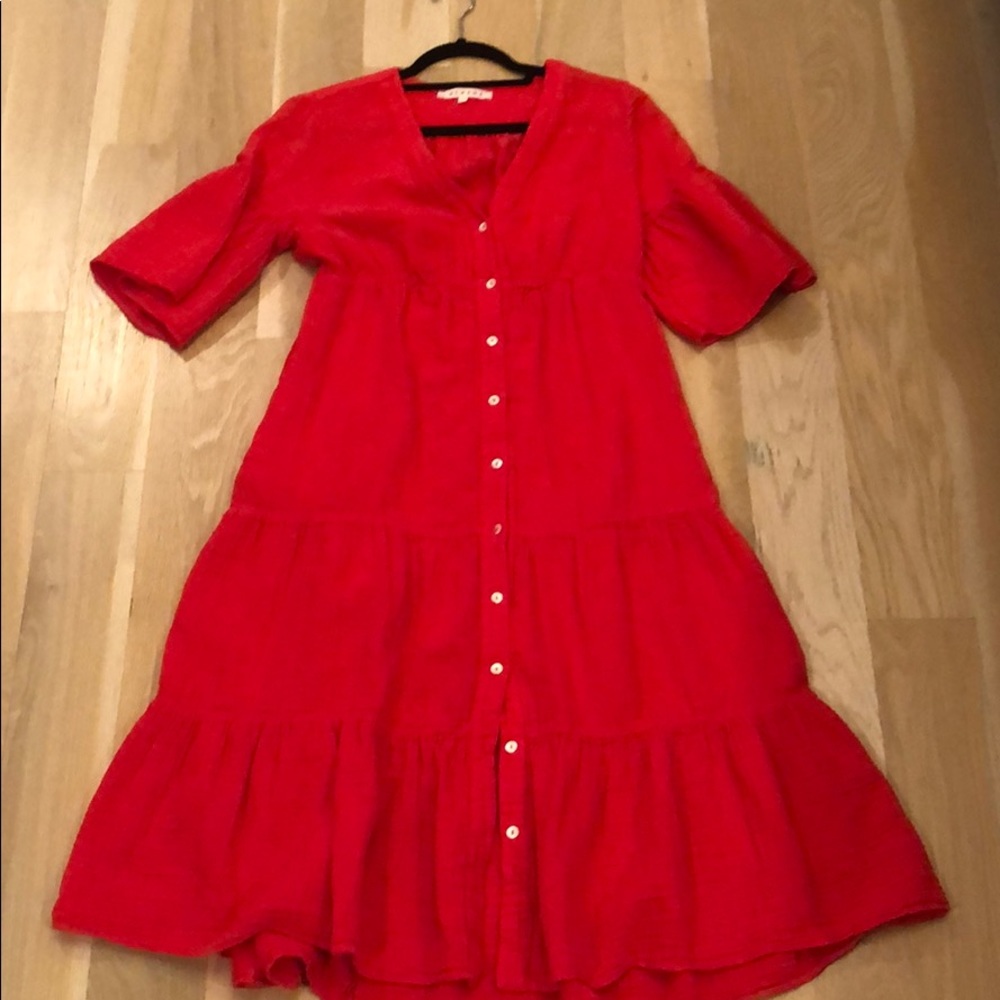 Xirena red dress, size s